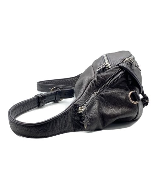 CHROME HEARTS（クロムハーツ）CHROME HEARTS (クロムハーツ) スナットパック ウエストバッグ ダガージップ ダークブラウン サイズ:-の古着・服飾アイテム