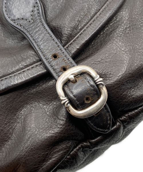 CHROME HEARTS（クロムハーツ）CHROME HEARTS (クロムハーツ) スナットパック ウエストバッグ ダガージップ ダークブラウン サイズ:-の古着・服飾アイテム