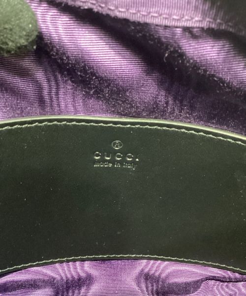 GUCCI（グッチ）GUCCI (グッチ) GGマトラッセ レザー スモール バッグ ブラックの古着・服飾アイテム