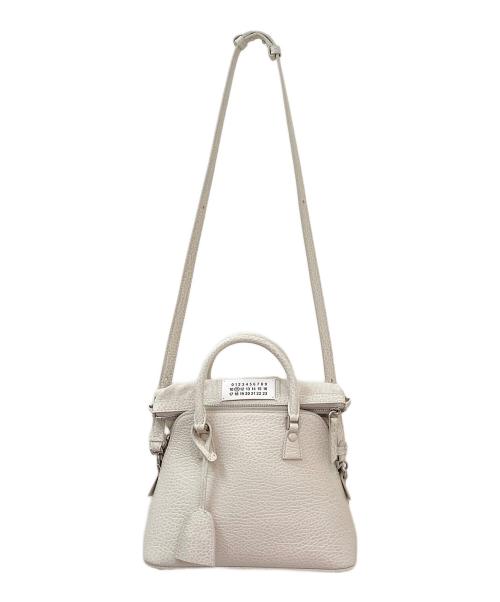 Maison Margiela（メゾンマルジェラ）Maison Margiela (メゾンマルジェラ) 5ACショルダーバッグ ホワイト サイズ:MINIの古着・服飾アイテム
