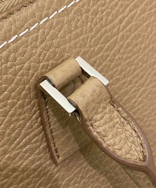 Maison Margiela（メゾンマルジェラ）Maison Margiela (メゾンマルジェラ) 5ACハンドバッグ ベージュ サイズ:ミディアムの古着・服飾アイテム