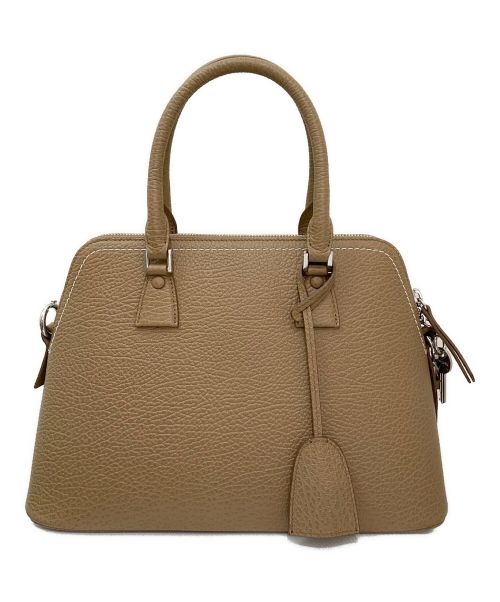Maison Margiela（メゾンマルジェラ）Maison Margiela (メゾンマルジェラ) 5ACハンドバッグ ベージュ サイズ:ミディアムの古着・服飾アイテム