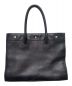 Saint Laurent Paris (サンローランパリ) リヴ ゴーシュ レザー トートバッグ ブラック：150000円