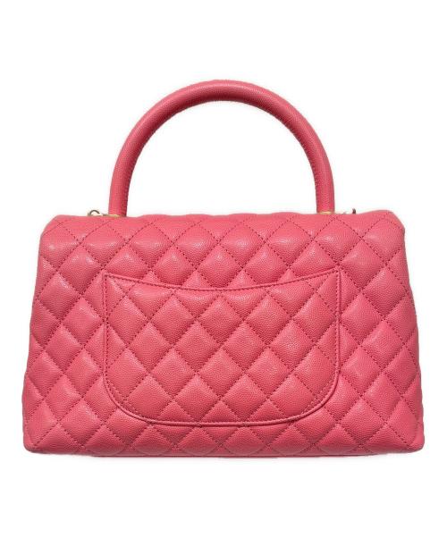 CHANEL（シャネル）CHANEL (シャネル) ココハンドル29 ピンク サイズ:ラージの古着・服飾アイテム