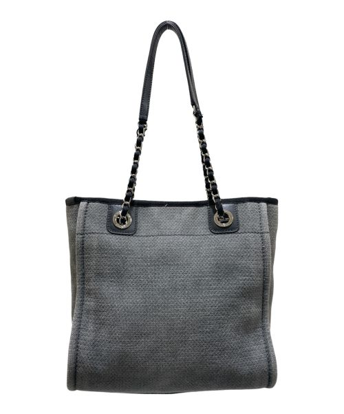 CHANEL（シャネル）CHANEL (シャネル) ドーヴィルPM グレー サイズ:PMの古着・服飾アイテム