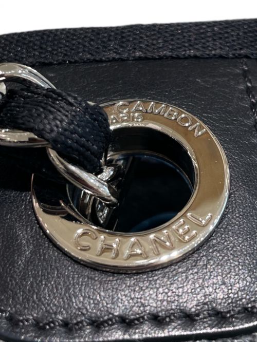 CHANEL（シャネル）CHANEL (シャネル) ドーヴィルPM グレー サイズ:PMの古着・服飾アイテム