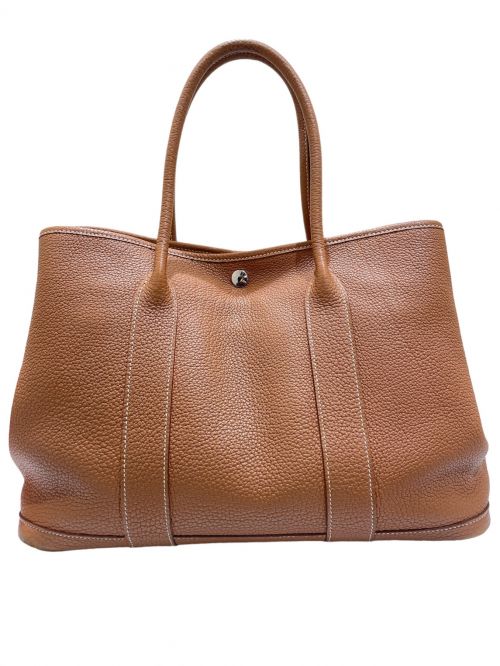HERMES（エルメス）HERMES (エルメス) ガーデンパーティPM ゴールド サイズ:PMの古着・服飾アイテム