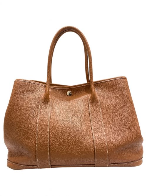 HERMES（エルメス）HERMES (エルメス) ガーデンパーティPM ゴールド サイズ:PMの古着・服飾アイテム