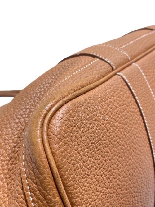 HERMES（エルメス）HERMES (エルメス) ガーデンパーティPM ゴールド サイズ:PMの古着・服飾アイテム
