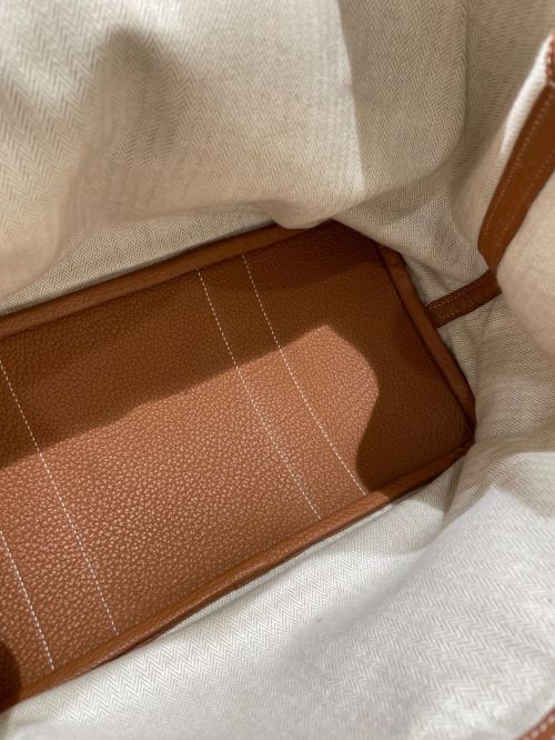 HERMES（エルメス）HERMES (エルメス) ガーデンパーティPM ゴールド サイズ:PMの古着・服飾アイテム