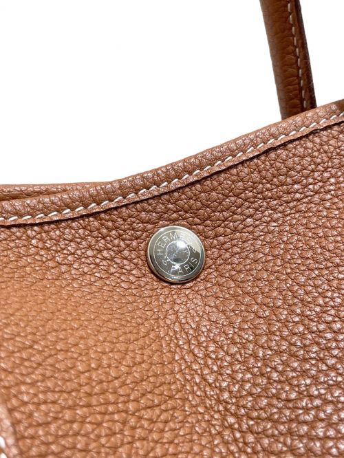 HERMES（エルメス）HERMES (エルメス) ガーデンパーティPM ゴールド サイズ:PMの古着・服飾アイテム