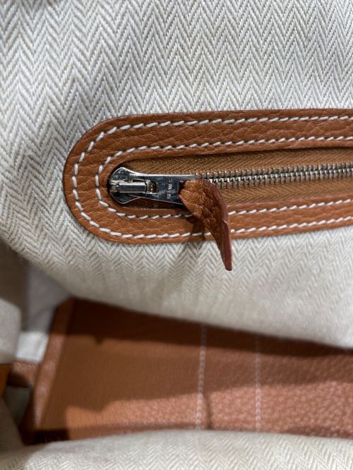 HERMES（エルメス）HERMES (エルメス) ガーデンパーティPM ゴールド サイズ:PMの古着・服飾アイテム