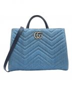 GUCCIグッチ）の古着「2WAYショルダーバッグ」｜デニム