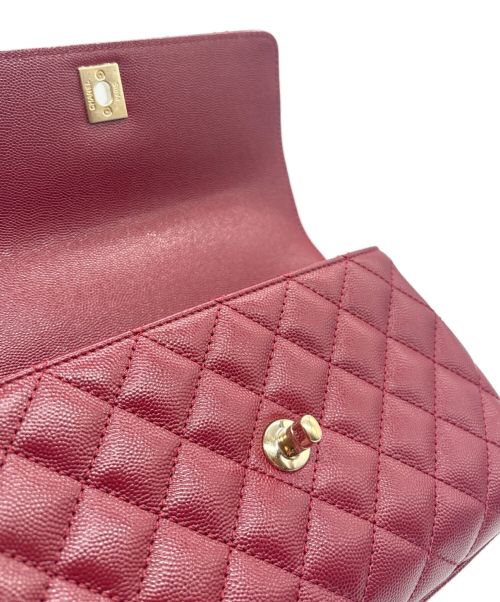 CHANEL（シャネル）CHANEL (シャネル) ココハンドル 24 XS ボルドー サイズ:24/XSの古着・服飾アイテム