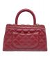 CHANEL (シャネル) ココハンドル 24 XS ボルドー サイズ:24/XS：710000円