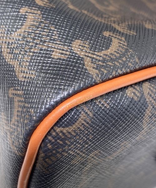 CELINE（セリーヌ）CELINE (セリーヌ) スモールボストンキュイルトリオンフ ブラウンの古着・服飾アイテム