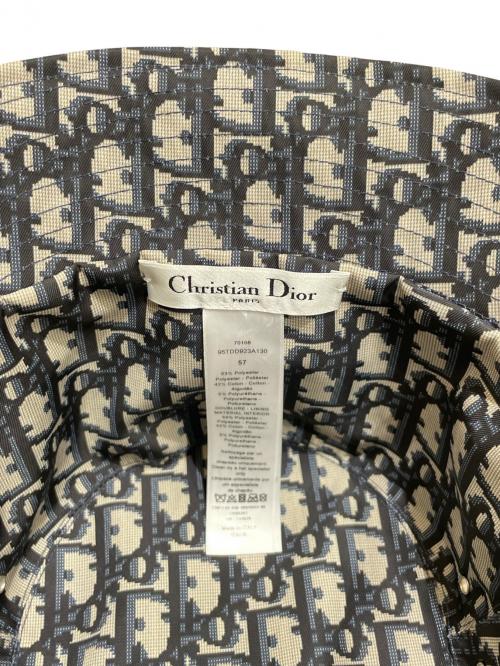 Christian Dior（クリスチャン ディオール）Christian Dior (クリスチャン ディオール) TEDDY-Dボブハット サイズ:57の古着・服飾アイテム
