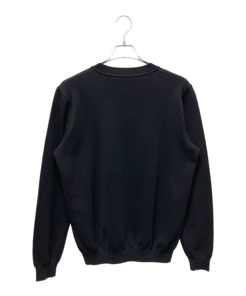 FENDI（フェンディ）FENDI (フェンディ) ロゴクルーネックスウェット ブラック サイズ:48の古着・服飾アイテム