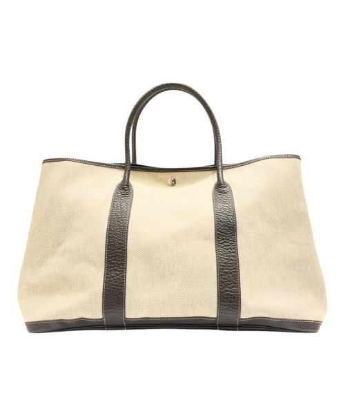 HERMES（エルメス）HERMES (エルメス) ガーデンパーティMM ベージュ サイズ:MMの古着・服飾アイテム