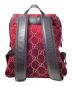 GUCCI (グッチ) GG Velvet Bag Pack（GGベルベットバックパック） レッド サイズ:-：180000円