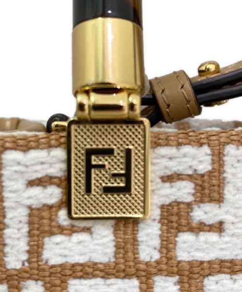 FENDI（フェンディ）FENDI (フェンディ) サンシャインショッパーミニ ブラウンの古着・服飾アイテム