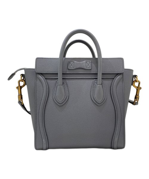 CELINE（セリーヌ）CELINE (セリーヌ) ナノ ラゲージバッグ グレー サイズ:ナノの古着・服飾アイテム
