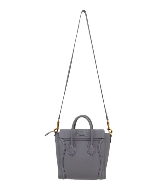 CELINE（セリーヌ）CELINE (セリーヌ) ナノ ラゲージバッグ グレー サイズ:ナノの古着・服飾アイテム
