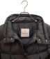 中古・古着 MONCLER (モンクレール) HIRONDELLE/ダウンコート ブラック：140000円