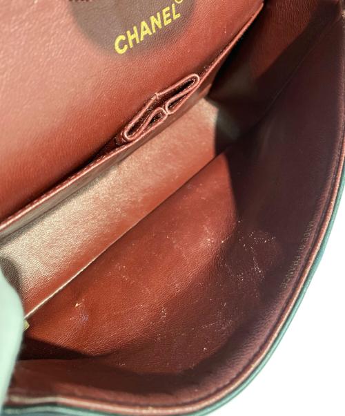 CHANEL（シャネル）CHANEL (シャネル) マトラッセ25/Wフラップチェーンショルダーバッグ ブラック サイズ:25の古着・服飾アイテム