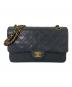 CHANEL（シャネル）の古着「マトラッセ25/Wフラップチェーンショルダーバッグ」｜ブラック