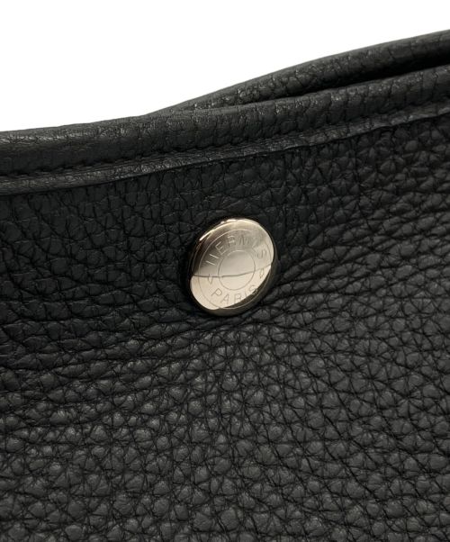 HERMES（エルメス）HERMES (エルメス) ガーデンパーティPM ブラック サイズ:PMの古着・服飾アイテム
