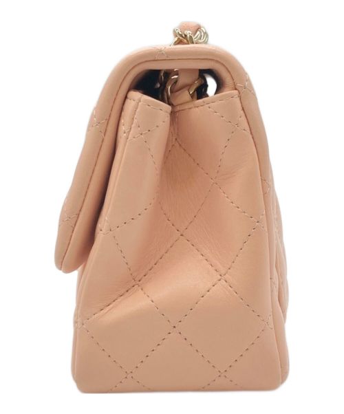 CHANEL（シャネル）CHANEL (シャネル) ミニマトラッセ チェーンショルダーバッグ ライトピンク サイズ:16の古着・服飾アイテム