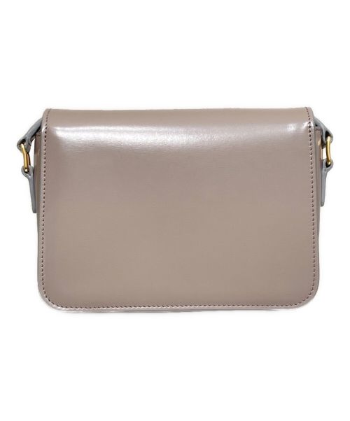 CELINE（セリーヌ）CELINE (セリーヌ) ティーントリオンフショルダーバッグ グレー サイズ:‐の古着・服飾アイテム