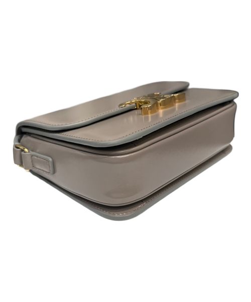 CELINE（セリーヌ）CELINE (セリーヌ) ティーントリオンフショルダーバッグ グレー サイズ:‐の古着・服飾アイテム