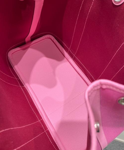 HERMES（エルメス）HERMES (エルメス) ガーデンパーティ TPM/トワルオフィシェ×ヴォーエプソン/ローズ バブルガム×ピンク×ルビー/Z刻印:2021年製 ピンク サイズ:TPMの古着・服飾アイテム