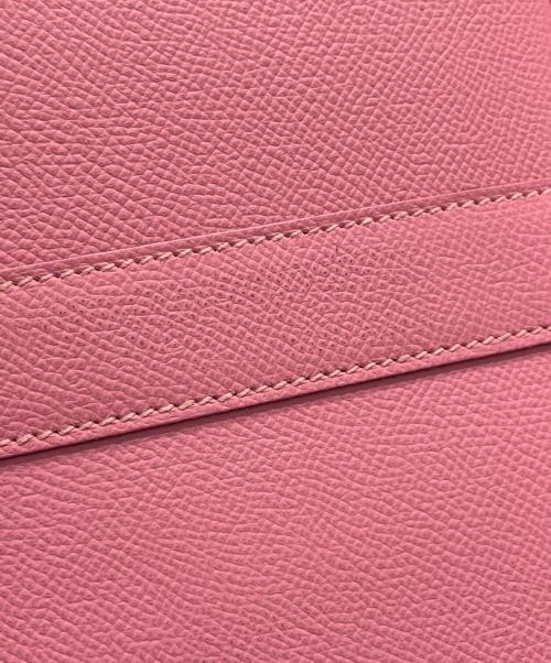 HERMES（エルメス）HERMES (エルメス) ガーデンパーティ TPM/トワルオフィシェ×ヴォーエプソン/ローズ バブルガム×ピンク×ルビー/Z刻印:2021年製 ピンク サイズ:TPMの古着・服飾アイテム