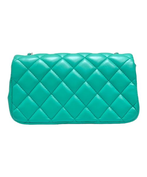 CHANEL（シャネル）CHANEL (シャネル) チェーンショルダーバッグ グリーン サイズ:17の古着・服飾アイテム