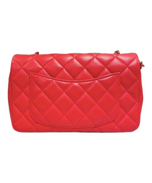 CHANEL（シャネル）CHANEL (シャネル) ミニマトラッセ20 /チェーンショルダーバッグ レッド×ゴールド金具 サイズ:20の古着・服飾アイテム