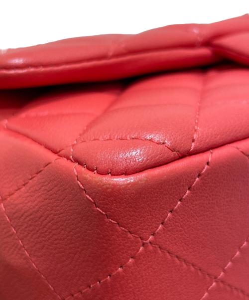 CHANEL（シャネル）CHANEL (シャネル) ミニマトラッセ20 /チェーンショルダーバッグ レッド×ゴールド金具 サイズ:20の古着・服飾アイテム