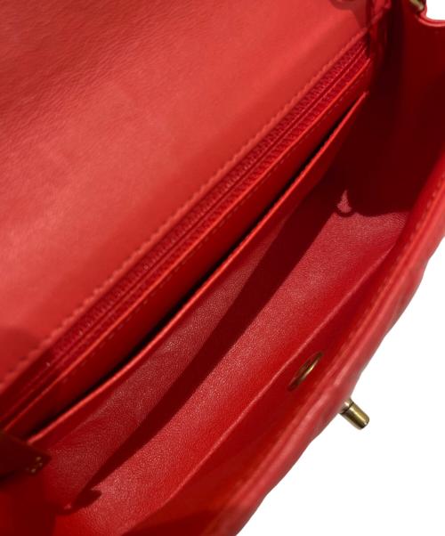 CHANEL（シャネル）CHANEL (シャネル) ミニマトラッセ20 /チェーンショルダーバッグ レッド×ゴールド金具 サイズ:20の古着・服飾アイテム