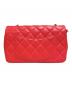 CHANEL (シャネル) ミニマトラッセ20 /チェーンショルダーバッグ レッド×ゴールド金具 サイズ:20：520000円