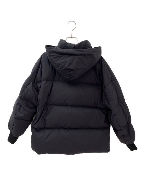 nagonstans（ナゴンスタンス）nagonstans (ナゴンスタンス) PERTEX 3 Aラインショートダウン ブラック サイズ:Sの古着・服飾アイテム