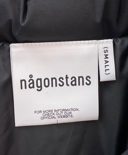 nagonstans（ナゴンスタンス）nagonstans (ナゴンスタンス) PERTEX 3 Aラインショートダウン ブラック サイズ:Sの古着・服飾アイテム
