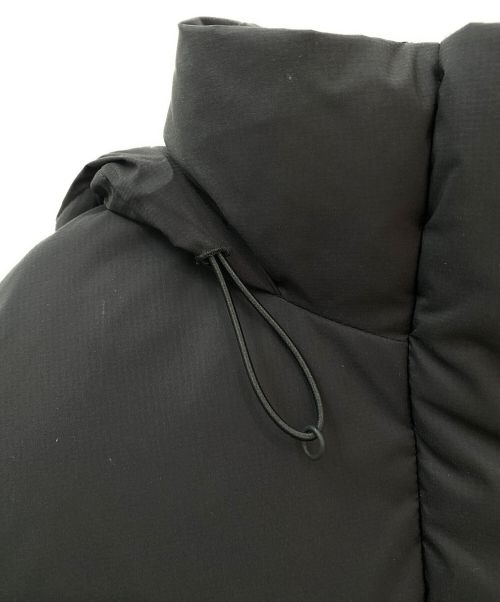 nagonstans（ナゴンスタンス）nagonstans (ナゴンスタンス) PERTEX 3 Aラインショートダウン ブラック サイズ:Sの古着・服飾アイテム