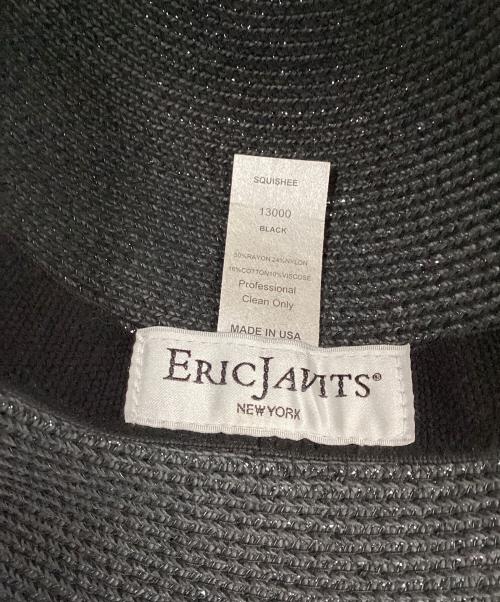 ERIC JAVITS（エリックジャビッツ）ERIC JAVITS (エリックジャビッツ) ハット ブラックの古着・服飾アイテム