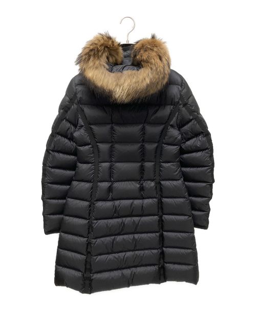 MONCLER（モンクレール）MONCLER (モンクレール) HERMIFUR/ダウンコート ブラック サイズ:１の古着・服飾アイテム
