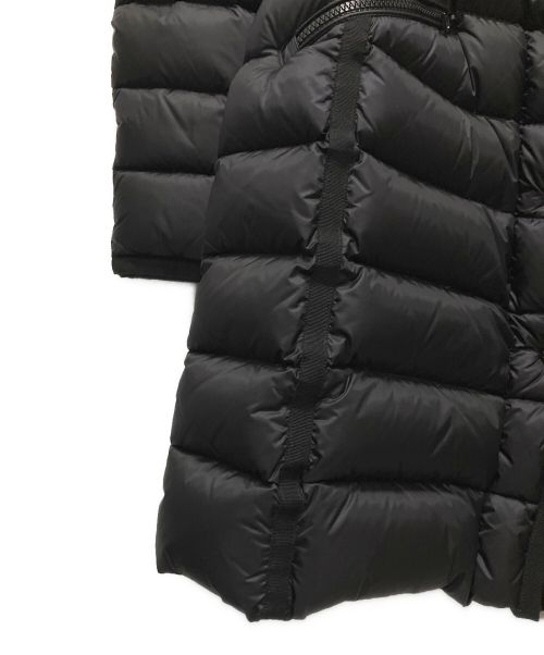 MONCLER（モンクレール）MONCLER (モンクレール) HERMIFUR/ダウンコート ブラック サイズ:１の古着・服飾アイテム