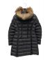 MONCLER (モンクレール) HERMIFUR/ダウンコート ブラック サイズ:１：170000円