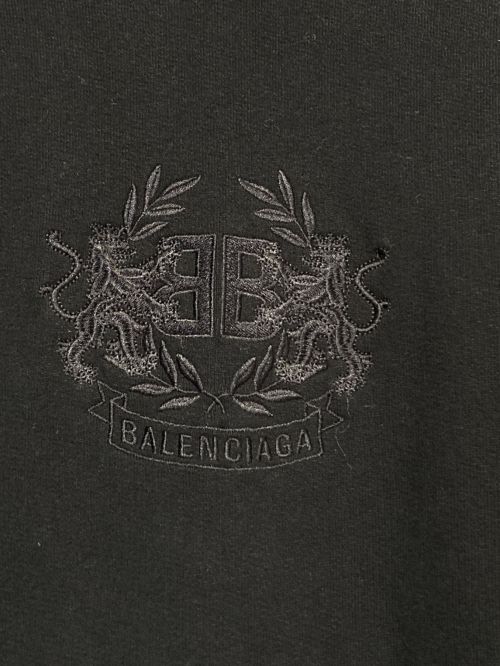 BALENCIAGA（バレンシアガ）BALENCIAGA (バレンシアガ) ロゴパーカー ブラック サイズ:XXSの古着・服飾アイテム