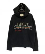 GUCCIグッチ）の古着「ココキャピタンパーカ」｜ブラック